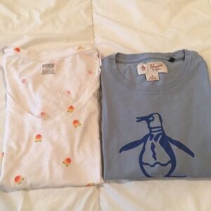 Penguin (M) / Pink (S) Victoria’s Secret T-Shirts